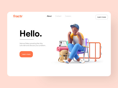 Landing page concept