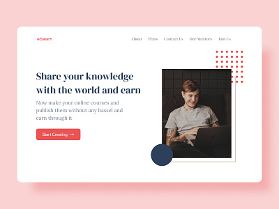 Eduearn Landing Page