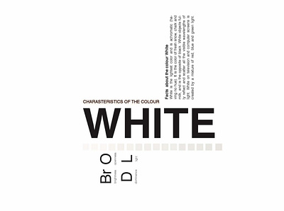 White Poster