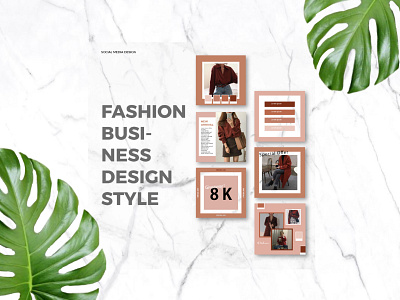 fashion social media template