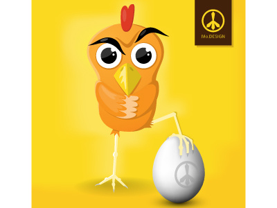 Easter illustration chicken easter egg illustration vector