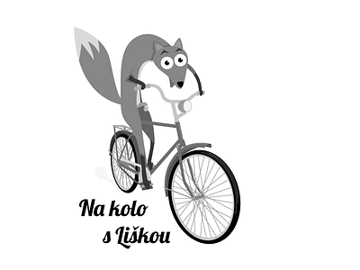 Mr. Fox on a bike