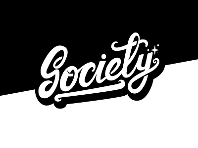 Society Logotype branding calligraphy lettering logo logotype script type