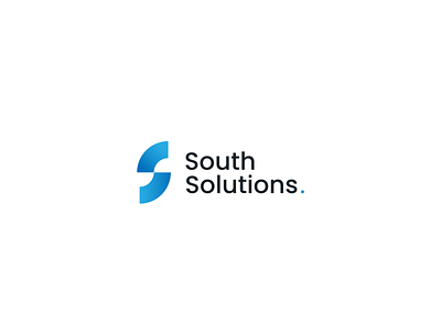 South Solutions . branding design identity illustration logo logotype minimal s logo