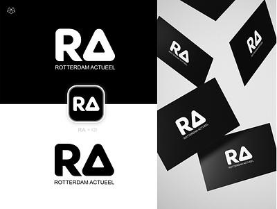 Rotterdam Actueel- Logo Design adobe illustrator app branding branding concept corporateidentity design icon illustration logo logodesign