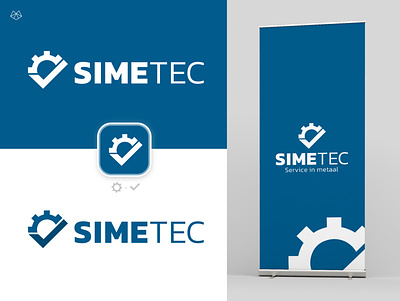 Simetec - Logo & corporate identity - Name branding adobe illustrator branding branding concept corporateidentity icon illustration logo logodesign namebranding typography