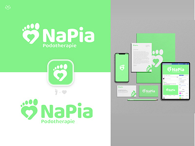NaPia Podio - Logo & corporate identity - Name branding adobe illustrator app branding branding concept corporateidentity icon illustration logo logodesign namebranding