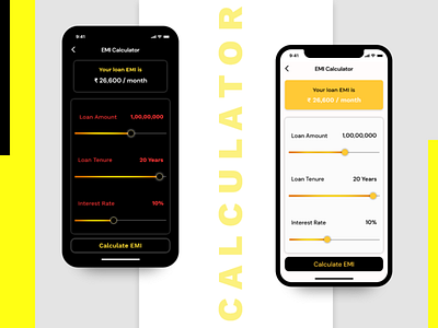DAILY UI : CALCULATOR DESIGN calculator app dailyuichallange dailyuichallenge design art