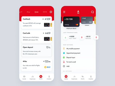 Alfa mobile app redesign