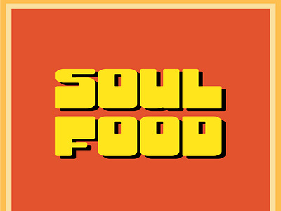 Soul food retro love