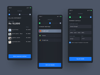 Credit card checkout | Daily UI 002