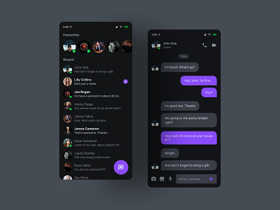 Direct messaging | Daily UI 013