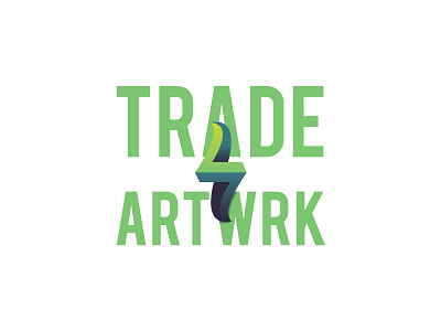 Trade4Artwrk artwork blue four gradient green group steam trade