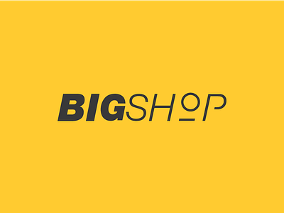 BIG Shop big logo shop
