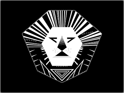 Lion & Lines animal illustration design feline geometric design geometric illustration illustration illustrator lines lion lion head lion king