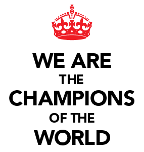 Queen champions queen world