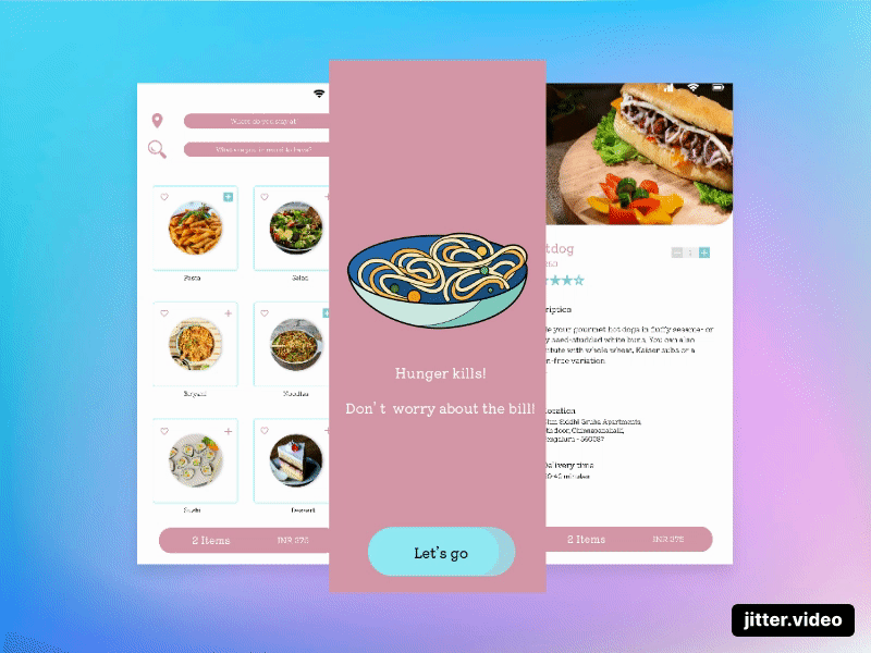Food Ordering Application (1.0) app branding design figma graphic design product design ui user experience user interface ux