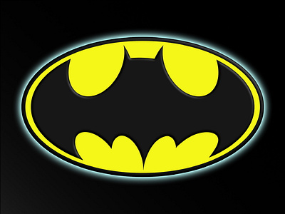 Batman affinity designer batman black dc drawings ipad yellow