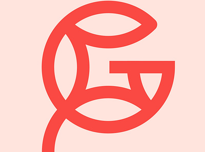 Glamera arabic branding g graphic design icon letter logo