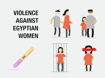 Violence against Egyptian women arab chrachter egyptian girls infographic military police violence women