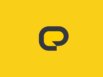 Engiz abstract brand branding experimental icon letter logo minimal pay yellow