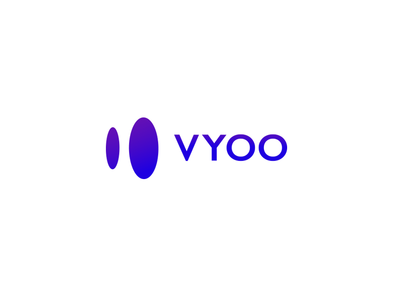 Vyoo2 #2 lense abstract circle tech mobile identity brand branding vr ar logo