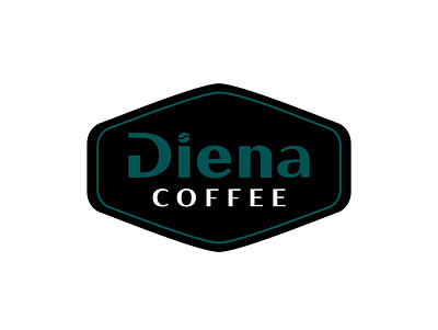 diena coffee branding design logo logo design logodesign typography