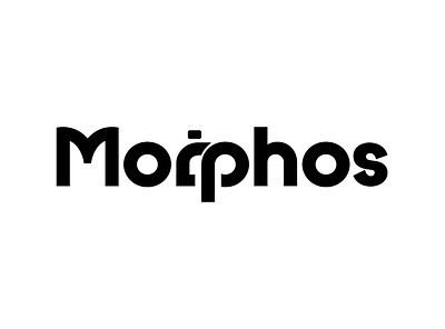 morphos branding design logo logo design logodesign typography