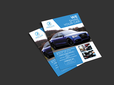 Car Repairing Business Flyer Design