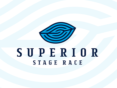 Superior Stage Race badge event logo minnesota race run sports superior trail running