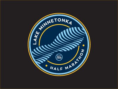 Lake Minnetonka Half Marathon logo race sports