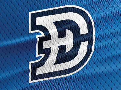 Drew Elrick Design brand d jersey logo personal sports