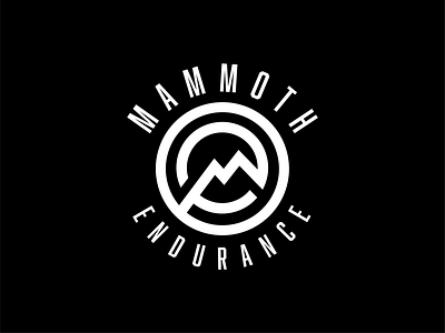 Mammoth Endurance Events badge logo mammoth race run wisconsin