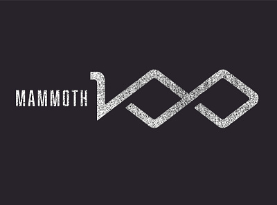 Mammoth 100 100 logo mammoth monoweight race running sports trail wisconsin