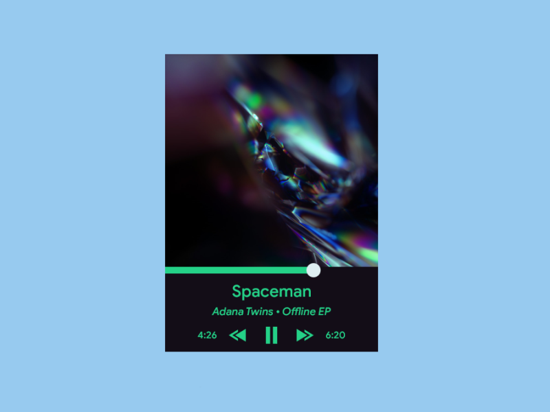 spotify skin rainmeter