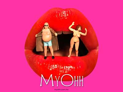 MyOhh Ad advertising art content design digital erotic graphicdesign illustration sex shop