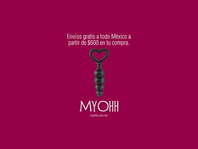 Graphic Design for MyOhh advertising art branding content design digital erotic graphicdesign sex shop