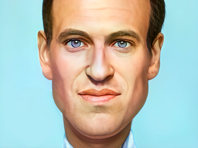 #Caricature of #Alexei #Navalny.