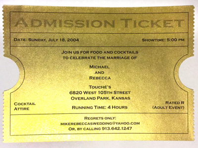 Ticket Invitation