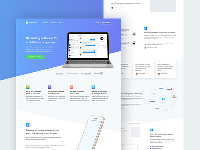 Betterteam Landing Page