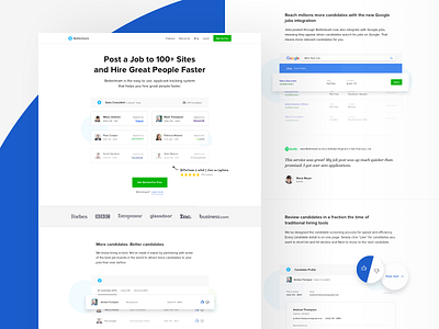Betterteam Landing Page