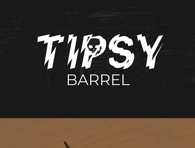 Tipsy Barrel identity exploration branding illustration logo logo design