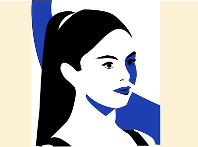 Selena Gomez design gomez icon illustration minimal portrait portrait illustration poster selena sketch vector
