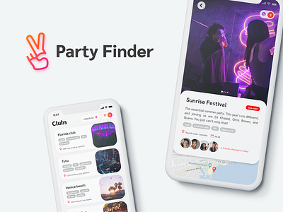 Social events app