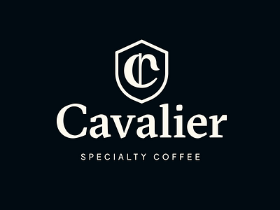Cavalier branding brand branding branding design cafe cafe logo design icon logo typography