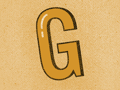 Keepin' It G g illustration letter