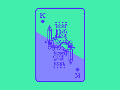 king card vector