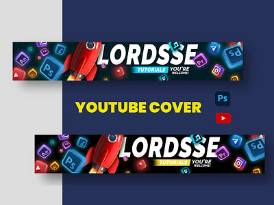 Artistic MultiPurpose YouTube Banner banner banner design branding cover art design gaming banner graphic design ui ux youtube banner youtube cover art youtube gaming banner