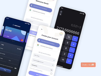 Daily UI Collection | 01