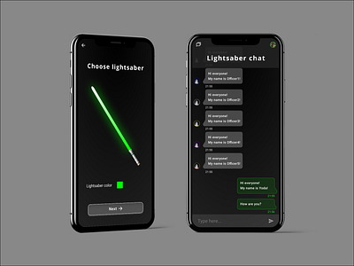 Lightsaber chat for Star wars fans